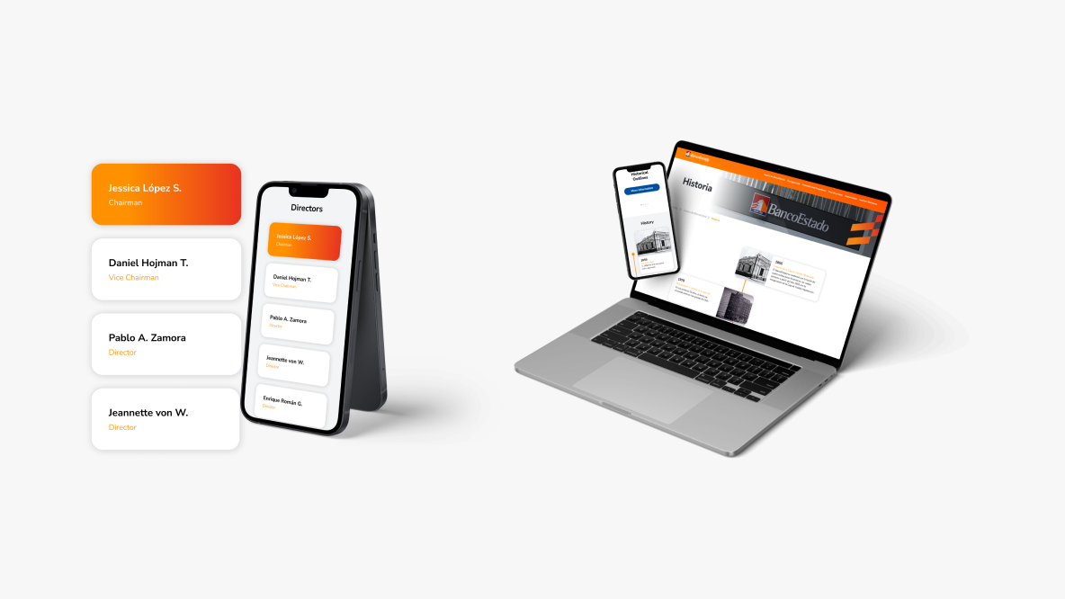 Prototipo mobile y desktop del flujo de financiamiento sostenible Mundo Verde